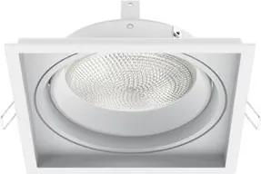Spot Embutir Par30 Recuado E27 Branco Interlight