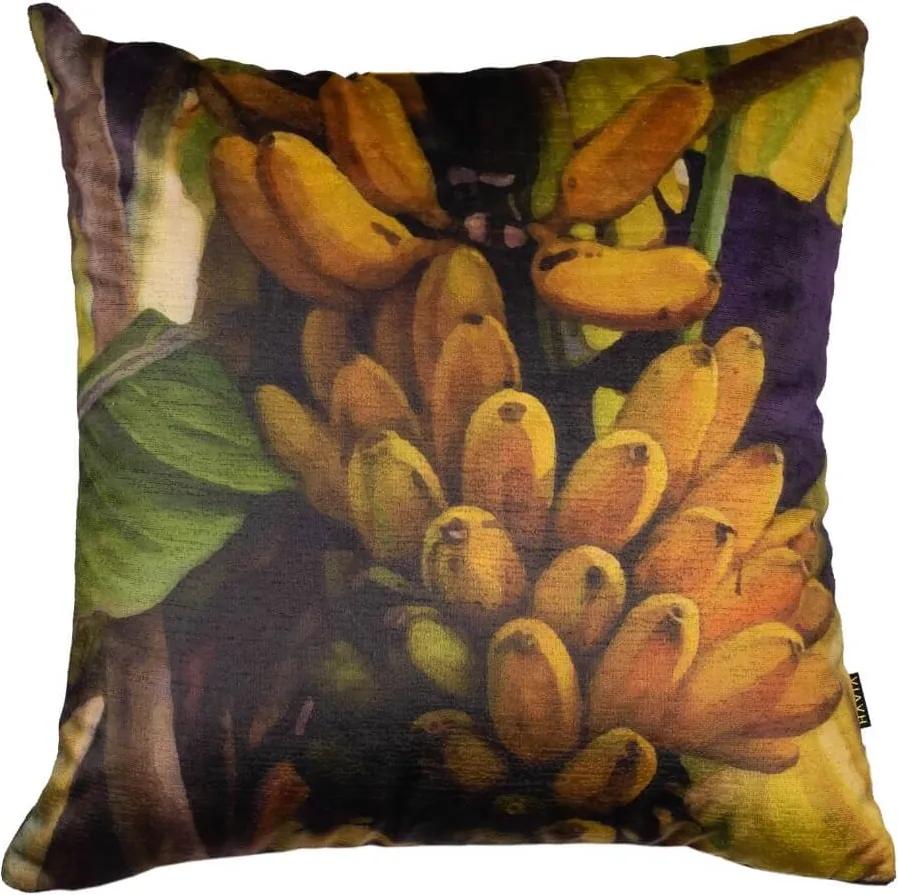 Almofada 50x50 cm Bananas Tree  - Velvet