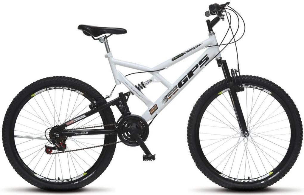 Bicicleta Colli Bikes Aro 26 Full-s GPS Branco