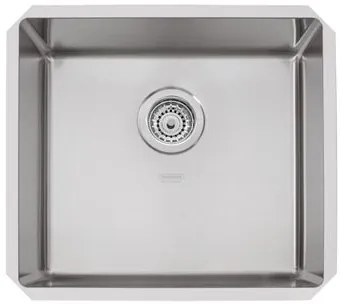 Cuba de Embutir Quadrum 45 U Tramontina 45 x 40 x 20 cm em Aço Inox Acetinado OUTLET