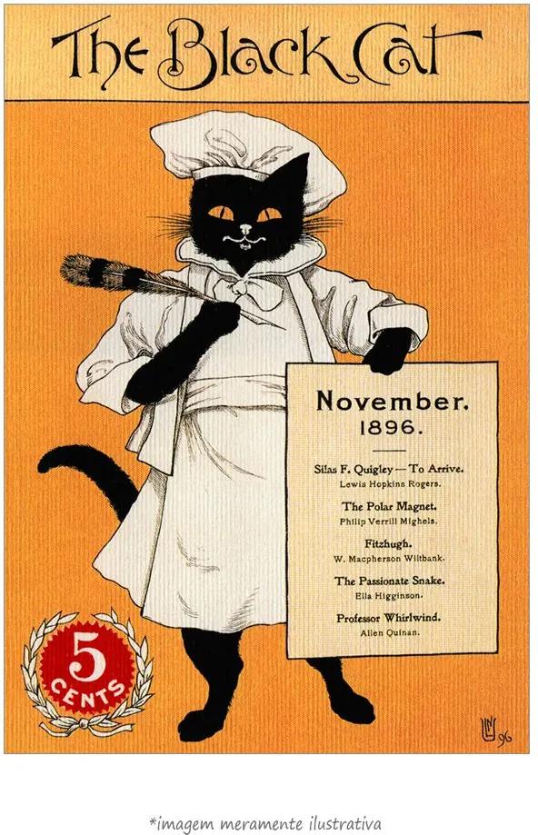 Poster The Black Cat (20x30cm, Apenas Impressão)