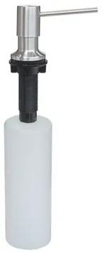 Dosador de Sabão Tramontina 500 ml em Aço Inox com Recipiente Plástico