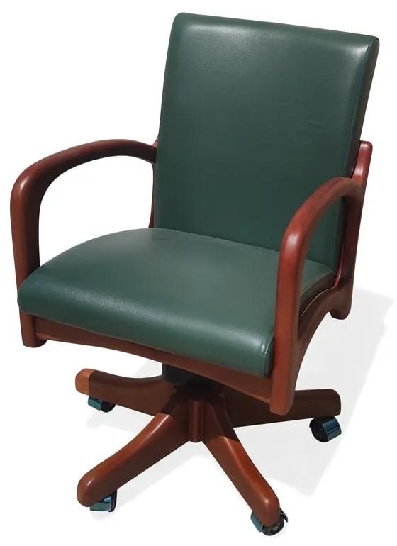 Cadeira Giratória VK Madeira Maciça Eucalipto Design by Vladimir Kagan