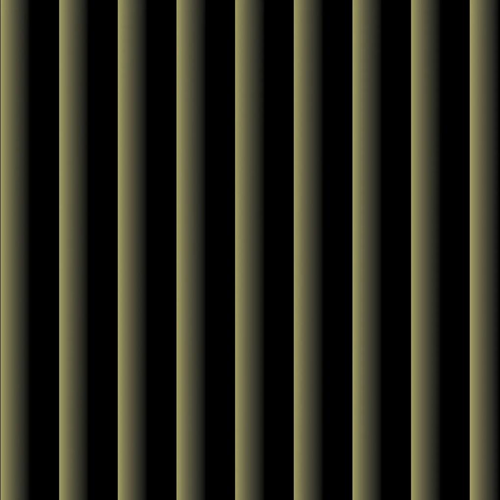 Papel de parede adesivo preto com sombra amarela