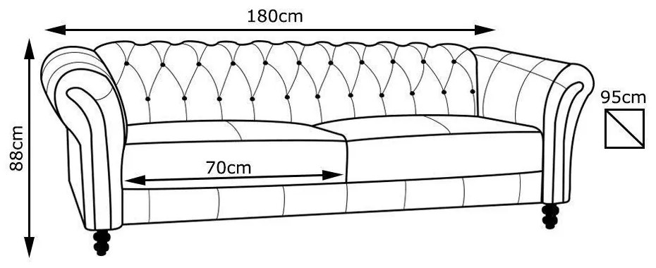 Sofá 2 Lugares Maggiore 180cm Couro Conhaque G58 - Gran Belo