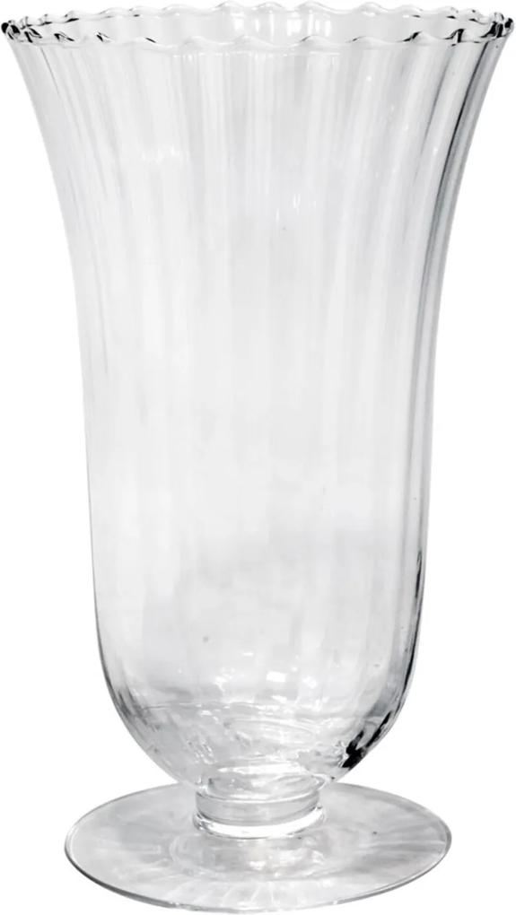 Vaso Bianco & Nero Com Pe Optico 25X15Cm  Transparente