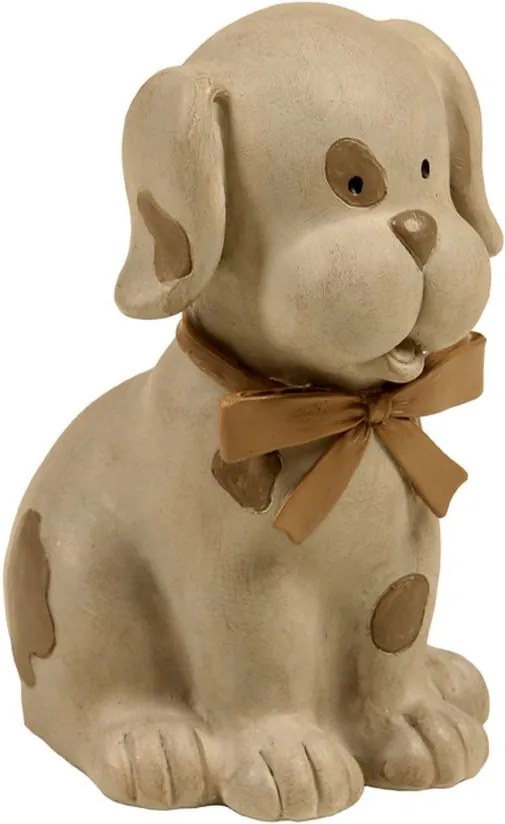 Escultura Decorativa de Resina Cachorro Pepe