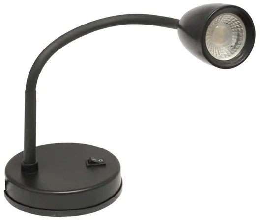 Luminaria De Mesa Led Abs 4W 3000K Yamamura - PRETO