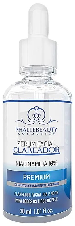 Phállebeauty Serum Facial Clareador Noite e Dia