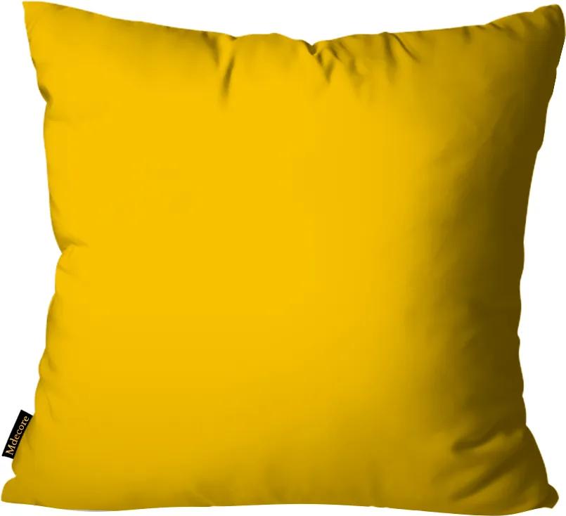Capa para Almofada  Lisa Amarelo55x55cm