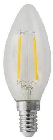 Lampada Led Vela Lisa E14 2,5w 200lm 2700k