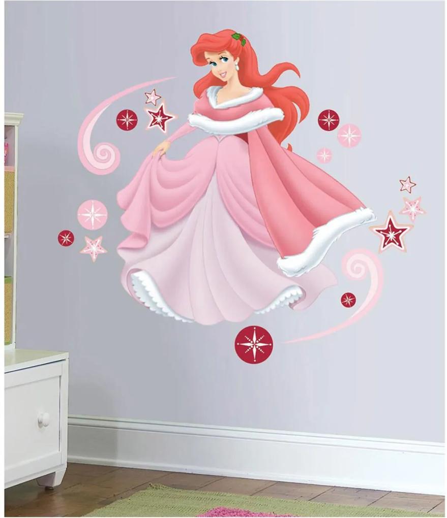 Adesivos de Parede RoomMates Colorido Ariel Holiday Add-On Wall Decals