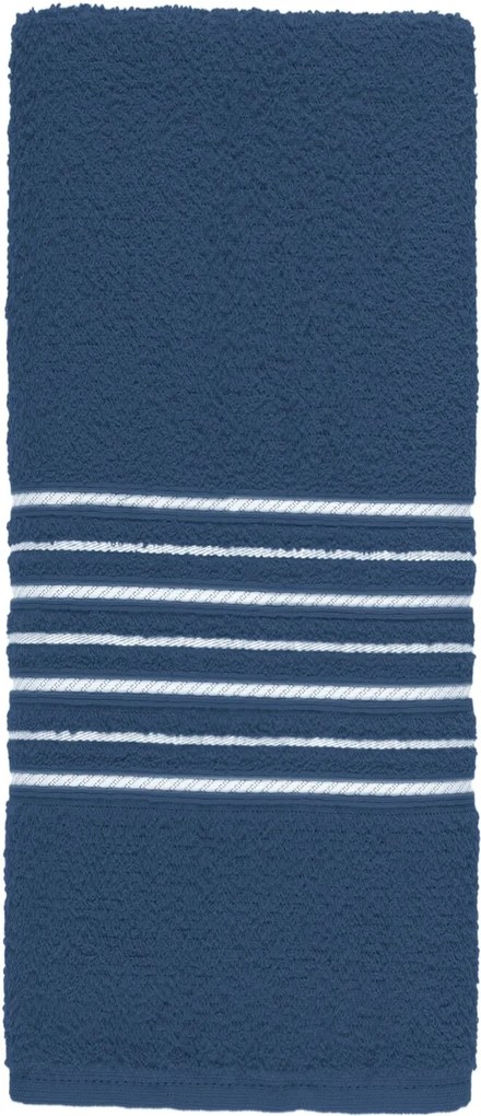 Toalha de Rosto Teka Escala Azul 40cm x 65cm