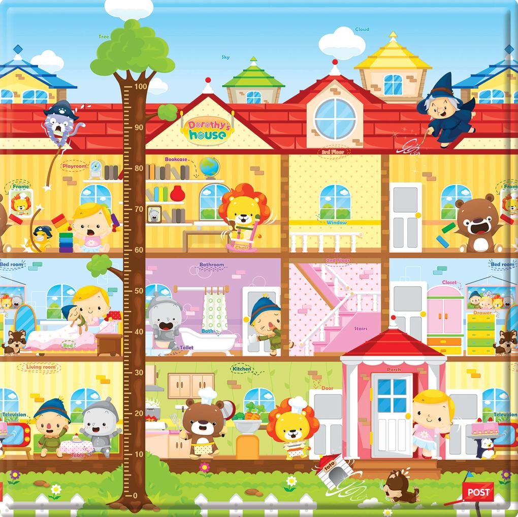 Tapete para Crianças Play Mat Pequeno - Dorothy's House - Safety 1st