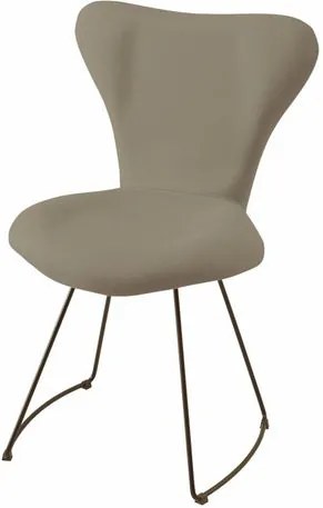 Cadeira Jacobsen Series 7 Cinza com Base Curve Preta - 49611 - Sun House