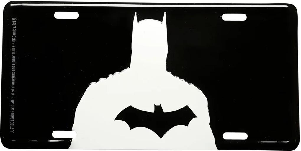 Placa Decorativa de Alumínio Batman Busto DC Comics