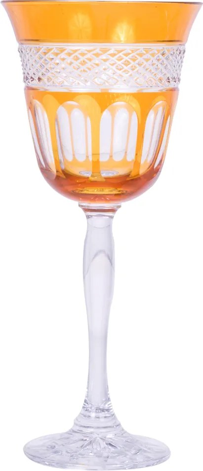 Taça de cristal Lodz para vinho de 170 ml – Âmbar