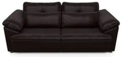 Sofá Retrátil 2 Lugares Para Sala 175cm Dijon Couro Bordô S07 - Mpozen