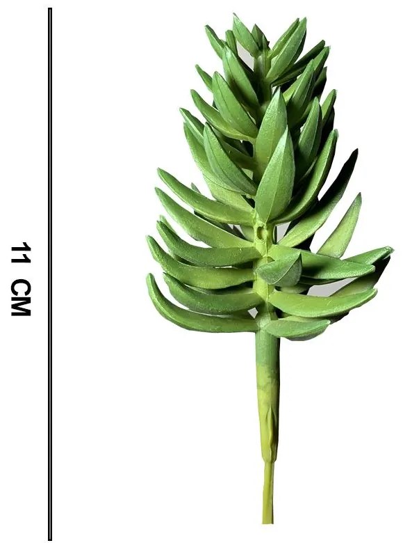 Folhagem Artificial Suculenta 11cm - D'Rossi