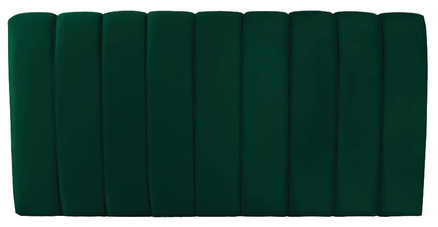 Cabeceira Painel Olivia Casal 140 cm Veludo - D'Rossi - Verde Esmeralda