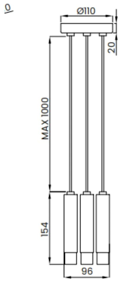 Pendente Cross Cabo Eletrificado Led 15W - Usina 19742/3 (ND-F - Nude Fosco, 3000k, 110v)