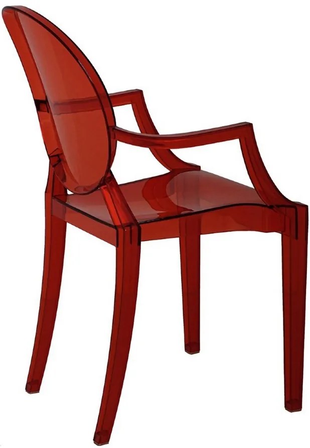 Cadeira Ghost Vermelha