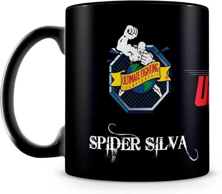 Caneca Personalizada UFC Spider Silva (100% Preta)