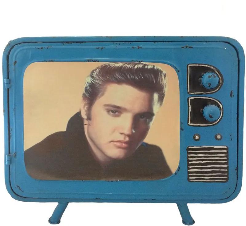 Armário Porta Objetos Elvis Presley Blue