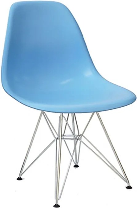 Cadeira Sydney em Polipropileno Azul