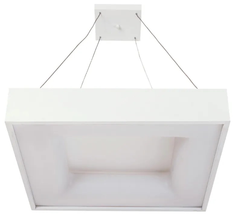 Pendente Belize 36X36Cm Led 24,4W Bivolt / Base Fechada | Usina 19011/... (GF-M Grafite Metálico, 3000k)