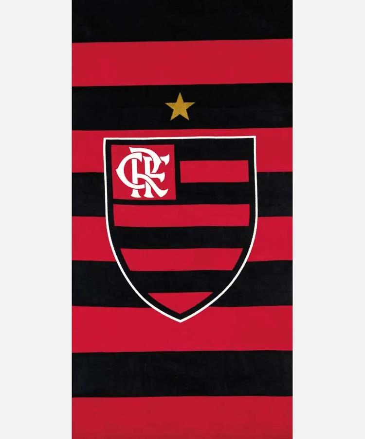 Toalha Praia Dohler Velour - Flamengo 14