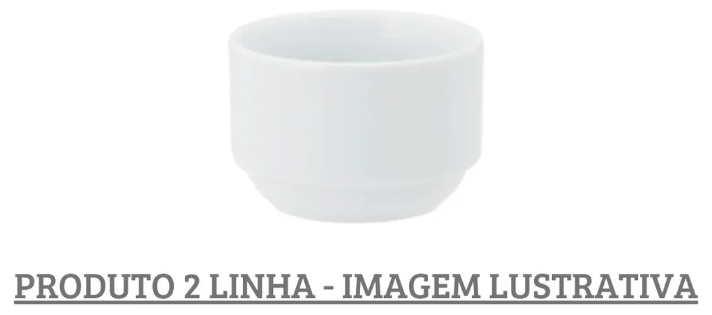 Pote 200Ml Porcelana Schmidt - Mod. Cilindrica 2° Linha