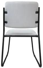 Cadeira Estofada Lunis Linho 760 F02 Bege - Mpozenato
