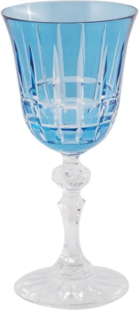 Taça de Cristal para Vinho Azul Claro 170ml