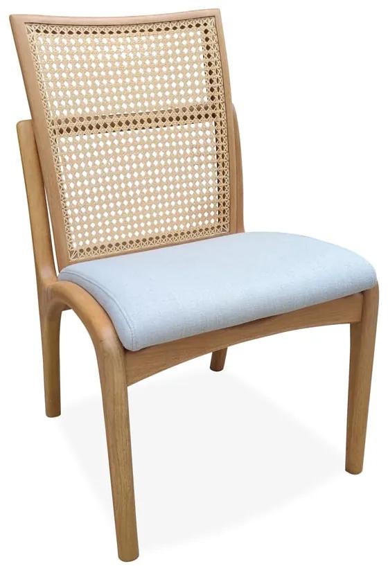 Cadeira VK Palhinha Indiana Madeira Eucalipto Design by Vladimir Kagan