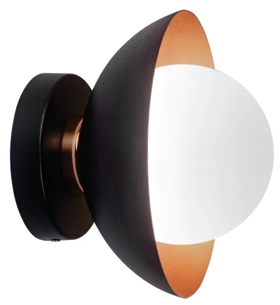 Plafon Bibelô Ø19X16Cm Globo Ø14Cm Fosco 1Xe27 G45 Mini Bulbo Anel Dis... (TC-F - Terracota Fosco, Igual Primeira Cor)