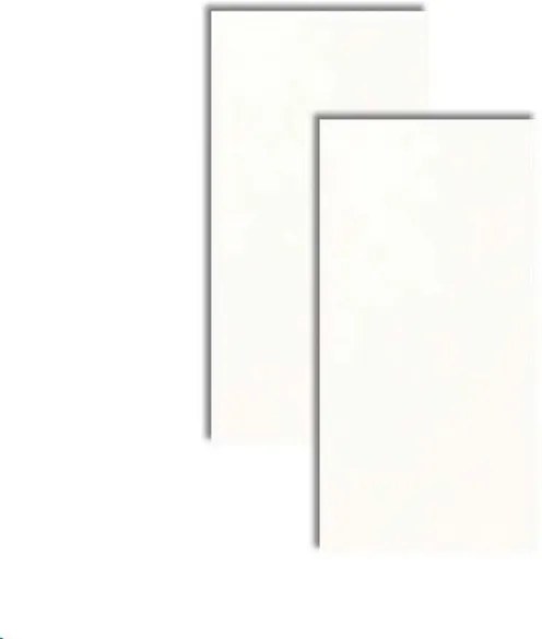 Porcelanato White Plain Matte Retificado 30x60cm - 55362 - Portinari - Portinari
