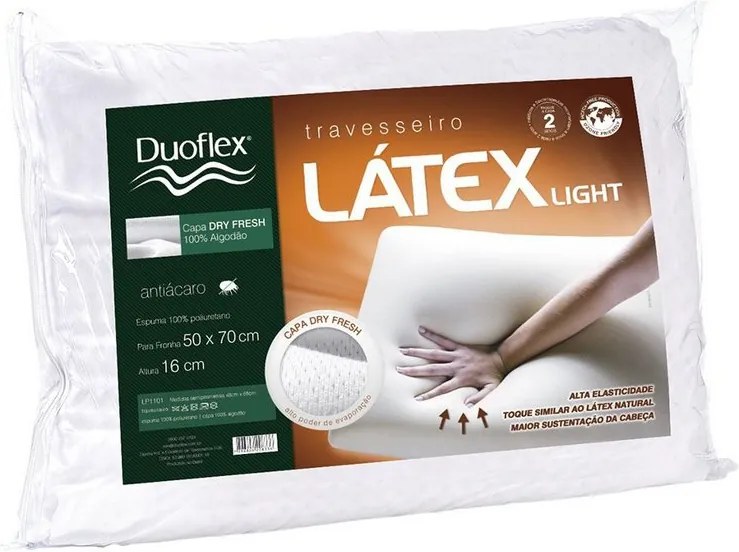 Travesseiro Látex Light - Duoflex