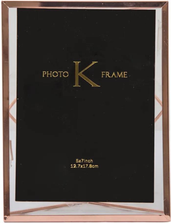 Porta-Retrato K Dourado Small
