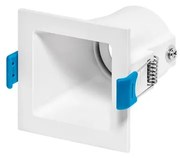 Plafon Embutir Aluminio Branco Square Ghost 6,9cm