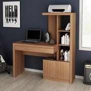 Mesa escrivaninha Estante Home Office 2 portas 1 Gaveta AM