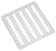 Escorredor Tramontina em Aço Inox Scotch Brite para Sobrepor no Canal Organizador 15x15 cm