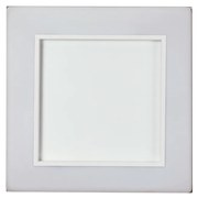 Plafon Meg 36X36Cm Led 24,4W Bivolt | Usina 19030/36 (BT - Branco Texturizado, 3000k)