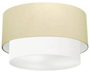 Plafon Para Banheiro Cilíndrico SB-3045 Cúpula Cor Algodão Crú Branco