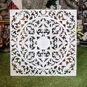 Painel Mandala Entalhada 80cm | Bali