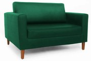 Namoradeira Decorativa Gabriela Suede Verde Bandeira