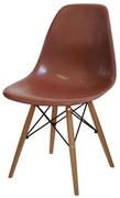 Cadeira Eames Polipropileno Cafe Base Madeira - 14915 Sun House