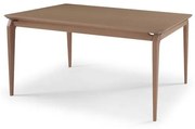 Mesa Retangular Argos Madeira Verniz Amendoa 180cm - 67818 Sun House