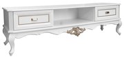 Rack Lavanda 1,6m - Branco com Fendi Lumiére  Kleiner