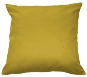 Almofada Decorativa 40x40 Tecido Suede Amarelo